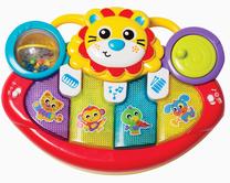Игрушечное пианино Playgro Jerry's Class Lion Activity, многоцветный