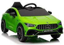 Vaikiškas elektromobilis Lean Cars Mercedes CLA 45s AMG, žalia sp.