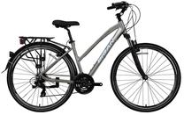 Dviratis turistinis Bisan TRX8200 City, 28 ", 18" rėmas, balta sp./pilka sp.