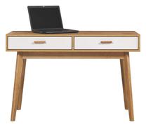 Rašomasis stalas su stalčiais Bogfran Nordic ND8, 120 cm x 54 cm, 77 cm, ąžuolo sp.
