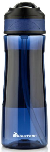 Ūdens pudele Meteor Sports Water Bottle, zila krās., tritāns, 0.67 l