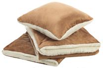 Pledas Dormeo Warm Hug Set, ruda sp., 200 cm x 200 cm