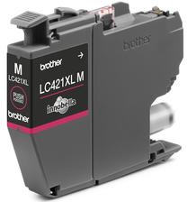 Tintes printera kasetne Brother LC421XLM, fuksīna (magenta) krās.