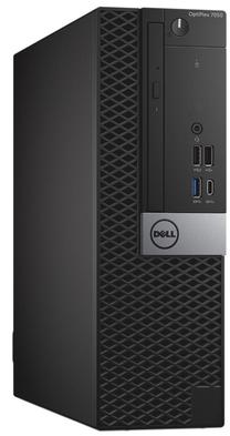 Stacionarus kompiuteris Dell OptiPlex 7050 SFF, atnaujintas Intel® Core™ i5-7500, 480 GB, DDR4 8 GB, SSD 480 GB, Nvidia GeForce GT 1030 2 GB GDDR5, Windows 10 Pro RM19007