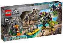 Konstruktors LEGO Jurassic World T. rex pret dinozaurrobotu 75938, 716 gab.