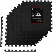 Treniņu paklājs Springos Mat Puzzle FM0003, melna krās., 60 cm x 60 cm x 1.2 cm