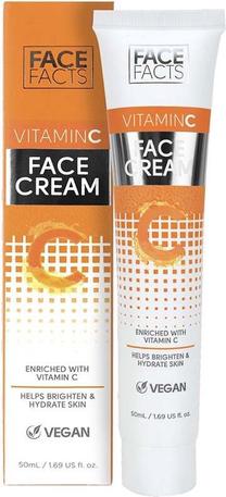 Veido kremas Face Facts Vitamin C Brightening, 50 ml
