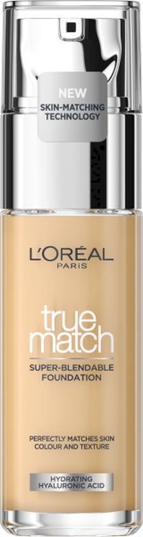 Makiažo pagrindas L’Oréal Paris True Match Super-Blendable Foundation, SPF 17, persikinė sp., 3.5n peach, 30.0 ml