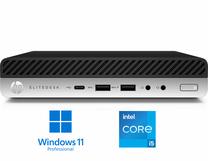 Stacionarus kompiuteris HP EliteDesk 800 G4, atnaujintas i5-8500T, 256 GB, DDR4-SDRAM 16 GB, SSD 256 GB, Intel UHD Graphics 630 Dynamic, Windows 11 Pro