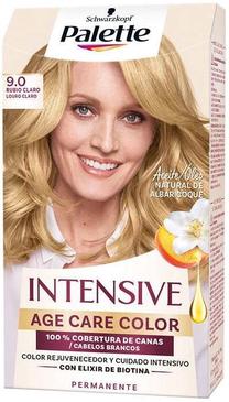 Matu krāsa Schwarzkopf Palette Intensive Age Care Color, light blonde krās., 9.0, 60 ml