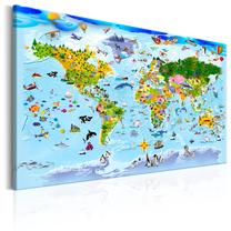 Reprodukcija Artgeist Colourful Travels, 90 cm x 60 cm