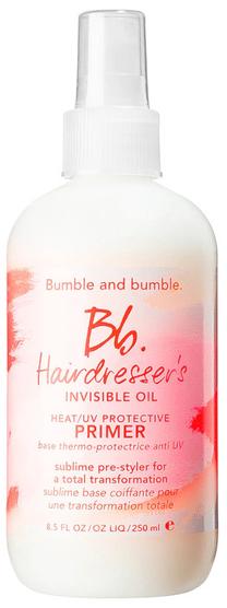 Matu modelēšanas pamati Bumble And Bumble Hairdresser's Invisible Oil Heat & UV Protective Primer, 250 ml