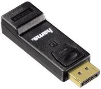 Laidas Samsung HDMI female, Display port male, juoda sp.