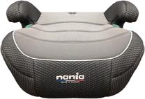 Autokėdutė-paaukštinimas Nania Bubble, juoda sp./pilka sp., 36 kg