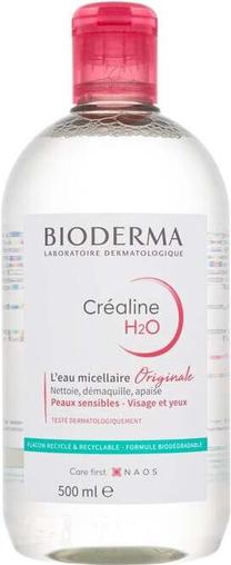 Мицеллярная вода Bioderma Créaline H2O, 500 мл
