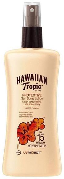 Purškiklis įdegio priežiūrai Hawaiian Tropic SPF15, 200 ml