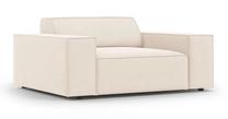 Krėslas Micadoni Home Jodie Velvet, šviesiai ruda sp., 102 cm x 124 cm x 70 cm