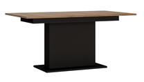 Stalas išskleidžiamas Home4you Brolo, šviesiai ruda sp./tamsiai ruda sp., 160 - 240 cm x 90 cm x 78 cm