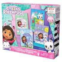 Medinė 3D dėlionė Spin Master Gabbys Dollhouse 6067990, 22.9 cm x 15.2 cm, įvairių spalvų
