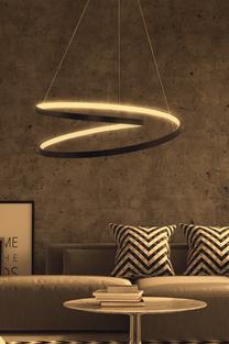 Valgusti rippuv Opviq Chandelier Whirpool, must v. / must v.