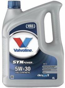 Motoreļļa Valvoline 5W - 30, sintētiskais, 4 l