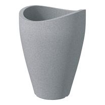 Gėlių vazonas Scheurich Stony Grey 59577, plastikinis, Ø 50 cm, pilka sp.