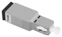 Оптический аттенюатор Qoltec SingleMode SC/UPC - SC/UPC, серый цв.