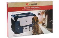 Kahjustatud pakendiga toode. Loomade transpordi kast Flamingo Geronimo, 60 cm x 42 cm x 42 cm, S