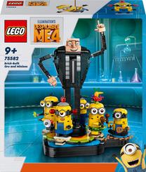 Konstruktors LEGO® Despicable Me 4 No klucīšiem būvēts Grū un Minioni 75582