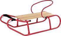 Medinės rogės Lean Sport 13368, ruda sp./raudona sp., 83 cm x 38 cm