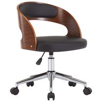 Darba krēsls VLX Swivel 3054842, 53 x 48 x 66.5 - 74.5 cm, melna krās.