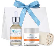 Sejas kopšanas līdzekļu komplekts sievietēm The Organic Pharmacy Brighten & Glow, 90 ml
