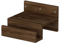 Dviračio laikiklis Kalune Design Kisray 550ARN2905, medžio drožlių plokštė (mdp)/melaminas, riešuto sp.