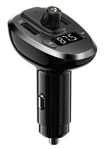Automobilinis įkroviklis Remax Kimbay RCC109, TF/2 x USB, juoda sp.
