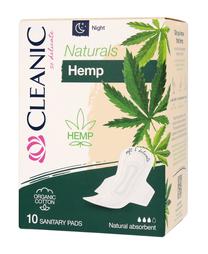 Higieniniai paketai Cleanic Naturals Hemp Night, 10 vnt.