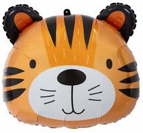 Balons figūriņa GoDan Tiger, balta krās./melna krās./oranža krās.