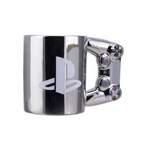 Krūzīte Paladone Playstation Dualshock PS4 Controller, sudraba krās., 550 ml