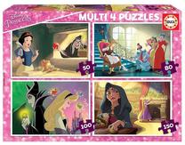 Dėlionė Educa Disney Villains 18626, 20 cm x 28 cm, 300 vnt., įvairių spalvų