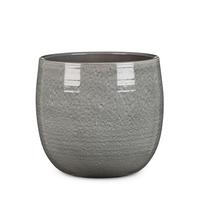 Puķu pods Scheurich, keramika, Ø 18 cm, pelēka krās.