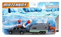 Игрушечный внедорожник с прицепом Mattel Matchbox Hitch N Haul Vacation Day H1235, многоцветный
