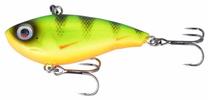 Gumijas zivis Savage Gear Soft Vibes 66 02-Fire Perch, 6.6 cm, 22 g, dzeltena krās./zaļa krās.
