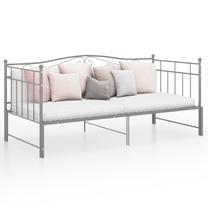 Sofa-lova VLX Pull-Out Metal 324784, pilka sp., 206.5 x 95 cm x 89.5 cm