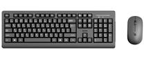 Belaidis klaviatūros ir pelės komplektas Acme WS12 Wireless Keyboard & Mouse Set, EN/RU/LT, juoda sp.