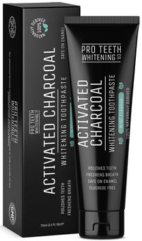 Dantų pasta Pro Teeth Whitening Activated Charcoal Whitening, 75 ml