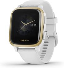 Viedais pulkstenis Garmin Venu Sq Shadow Grey, zelta krās.