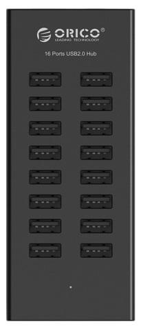 USB šakotuvas Orico H1613-U2-EU-BK
