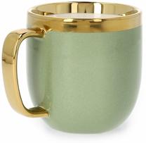 Puodelis Homla Basic Sinnes, aukso sp./žalia sp., 0.28 l