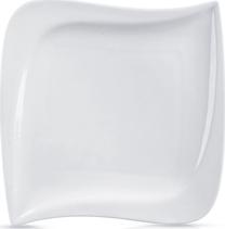 Lėkštė pietų Orion Mona, 25 cm x 25 cm x 2 cm, balta sp.