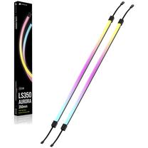 Piederumi, led sloksne Corsair LS350 Aurora RGB, melna krās./daudzkrāsaina