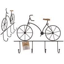 Sieninė drabužių kabykla Bicycle 557143, juoda sp.